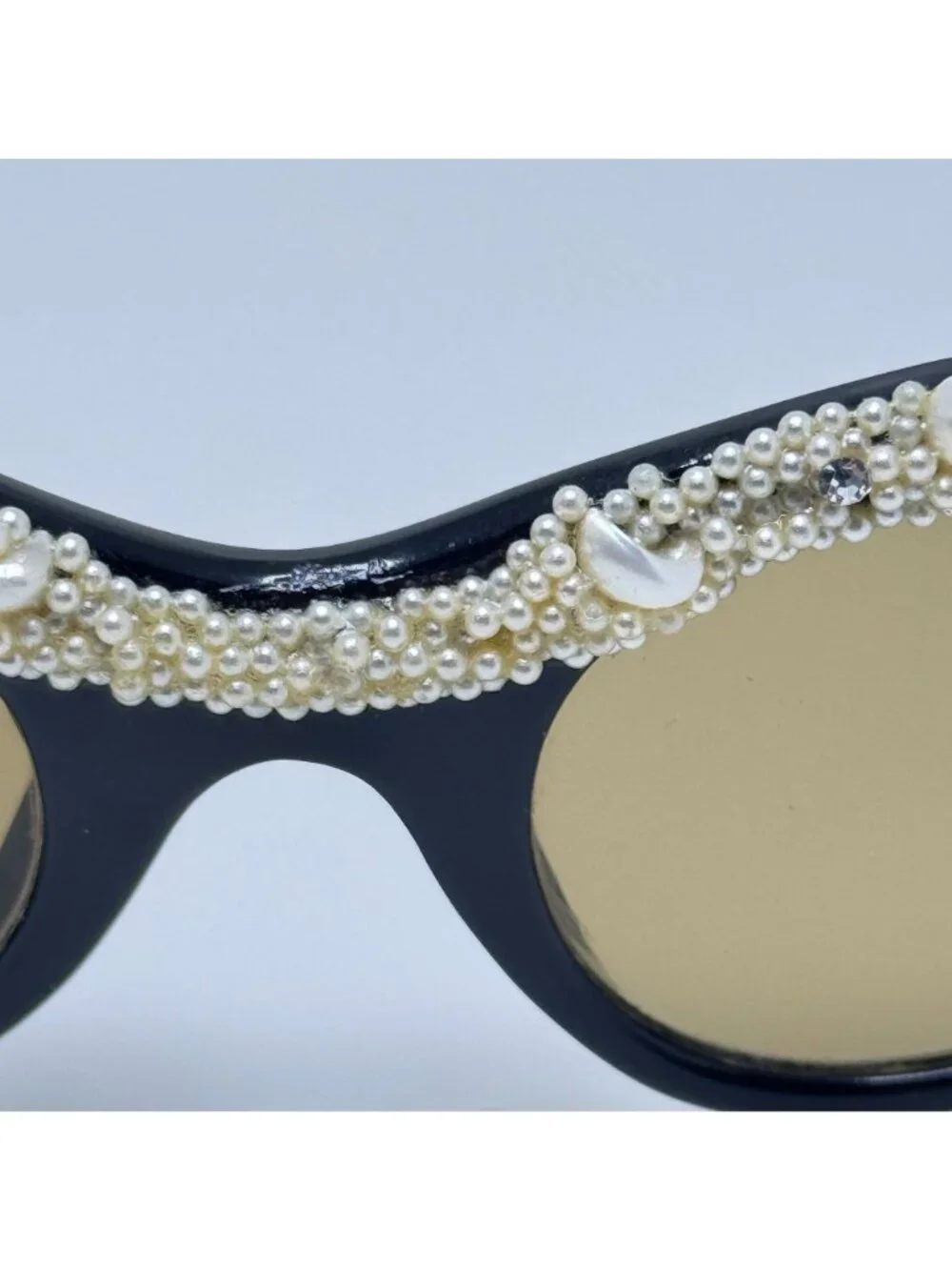AA Sutain Eyeglasses Eye Glasses Frames Black Read Description